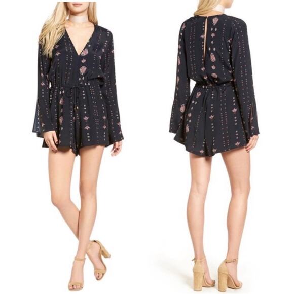 Faithfull the Brand Joya Playsuit Romper Sz 4 - Picture 1 of 7
